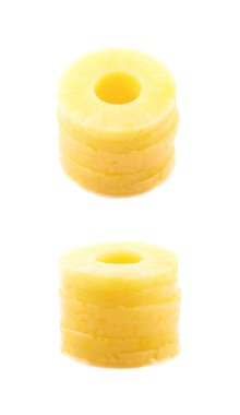 Konserve ananas dilim kompozisyon