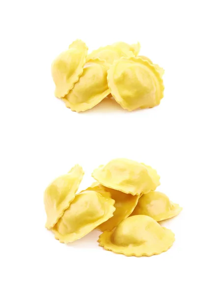 Cheese ravioli composition isolated — Stock Photo, Image