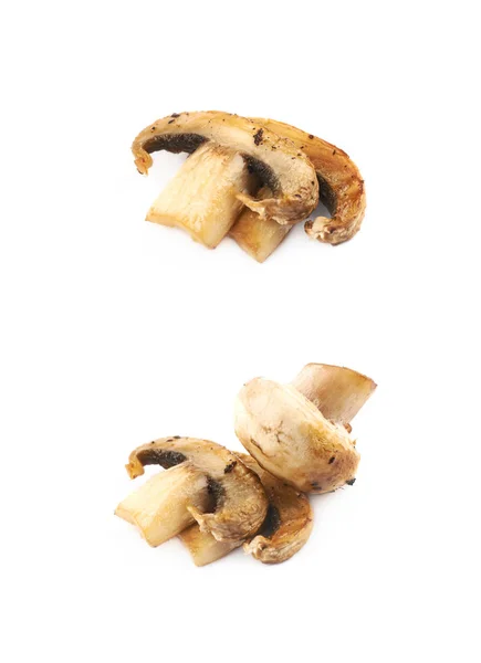 Composição de champignon frito — Fotografia de Stock
