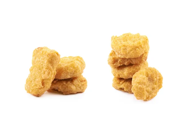 Tavuk nugget kompozisyon izole — Stok fotoğraf