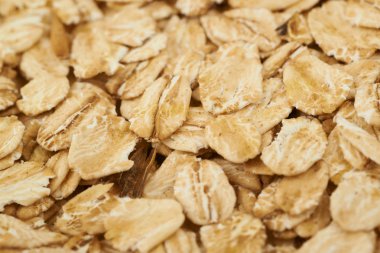 Yulaf ezmesi ile kaplı yüzey