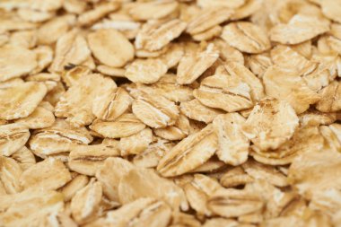 Yulaf ezmesi ile kaplı yüzey