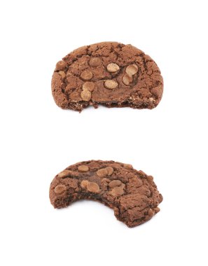 izole çikolatalı kurabiye