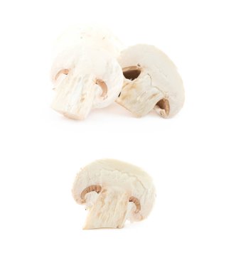 Raw champignon composition