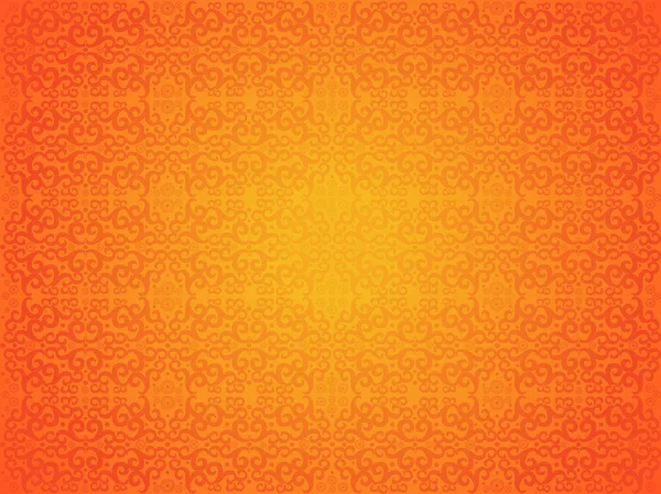 Абстрактная Творческая Оранжевая Бесшовная Векторная Иллюстрация — стоковый вектор