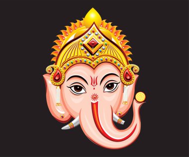 sanatsal yaratıcı detaylı lord ganesha