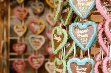 Alman Noeli gingerbreads Almanca