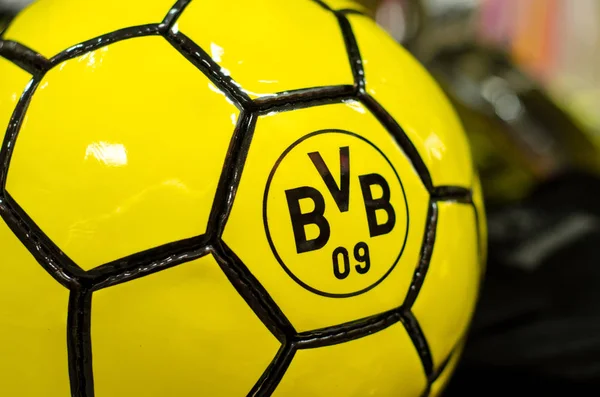 Soest Alemania Diciembre 2017 Bola Con Logo Borussia Dortmund Bvb — Foto de Stock