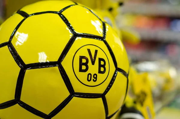 Soest Alemania Diciembre 2017 Bola Con Logo Borussia Dortmund Bvb — Foto de Stock