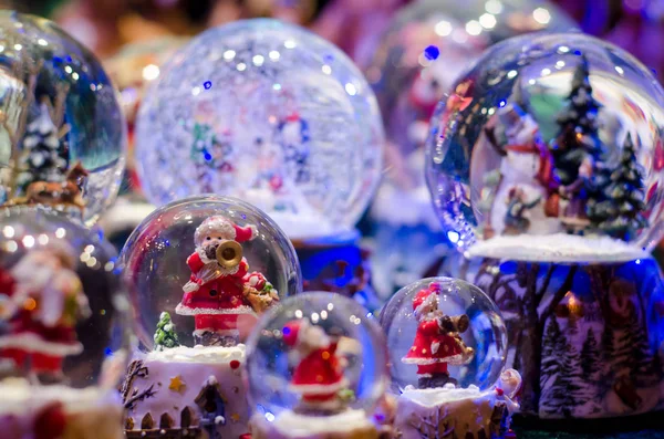 Snow Ball Toy Glass Ball — Stock Photo, Image