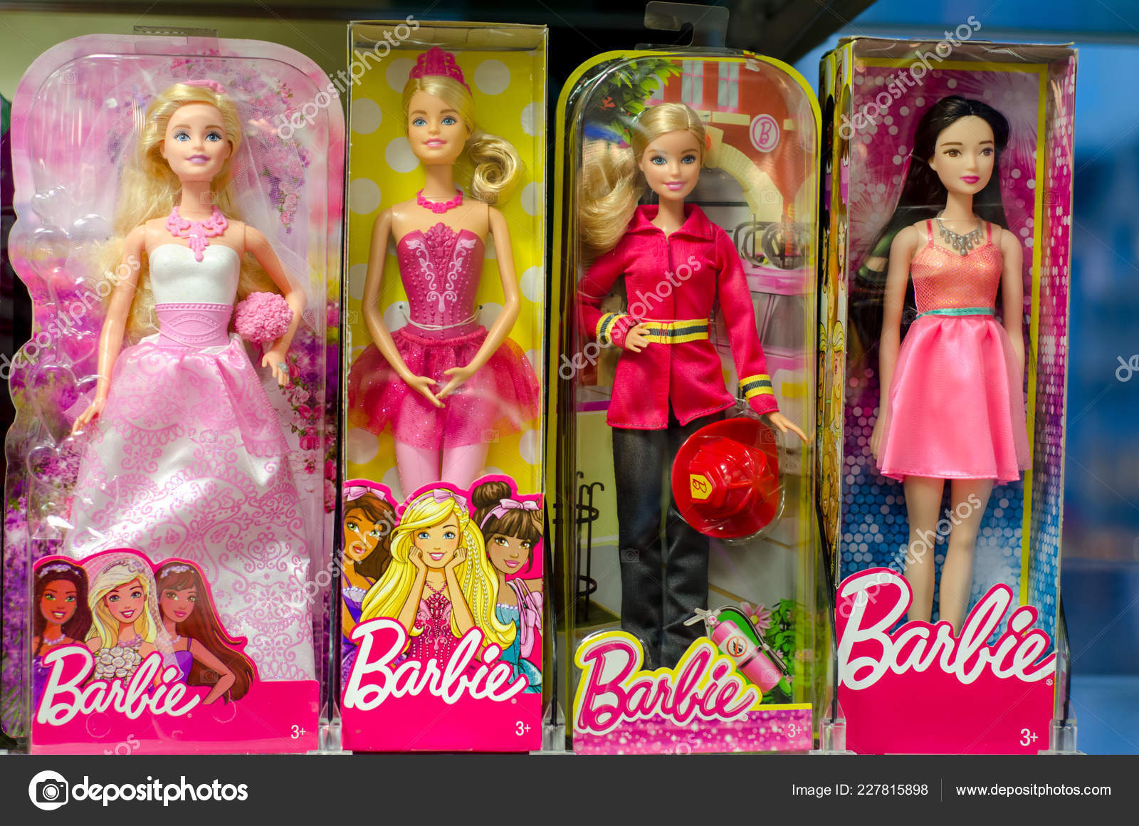 Soest Germany January 2018 Barbie Toys Supermarket Barbie Stock Editorial Photo © #227815898