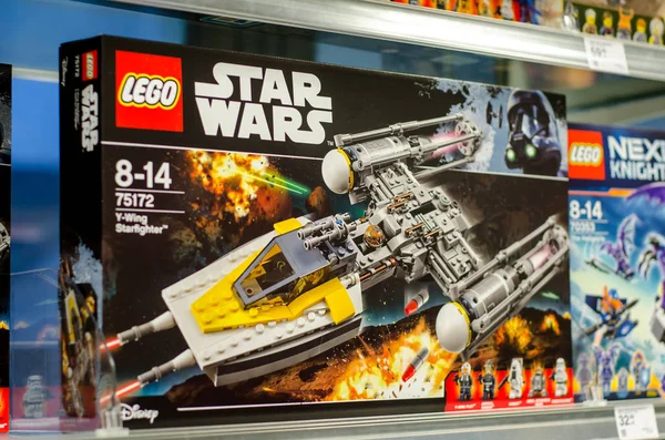 Soest Alemanha Janeiro 2018 Kits Construção Lego Para Venda Supermercado — Fotografia de Stock