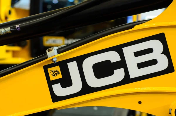 Kiev Ucraina Novembre 2018 Logo Jcb Macchinari Pesanti — Foto Stock