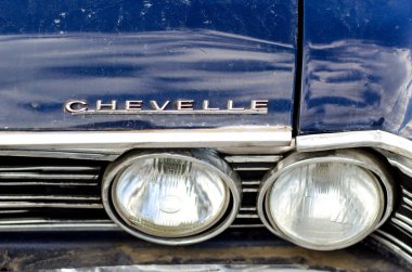 Kiev, Ukrayna - 30 Eylül 2018: Chevrolet Chevelle