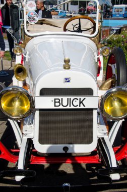 Kiev, Ukrayna - 30 Eylül 2018: Buick 6-21 Speedster 1921. Oldcarland Festivali.