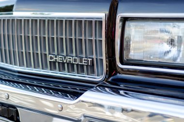 Kiev, Ukrayna - 30 Eylül 2018: Chevrolet Caprice 1990.