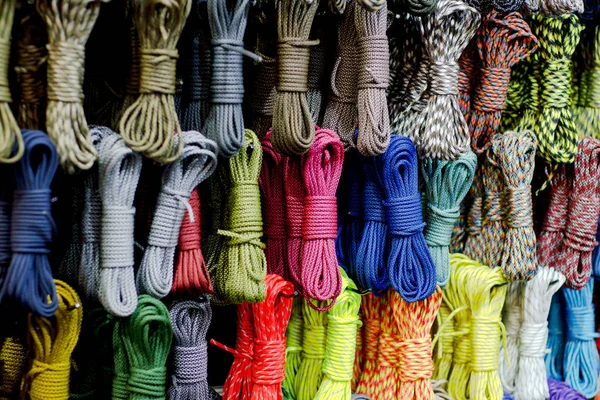 Kleurrijke Paracord Koop — Stockfoto