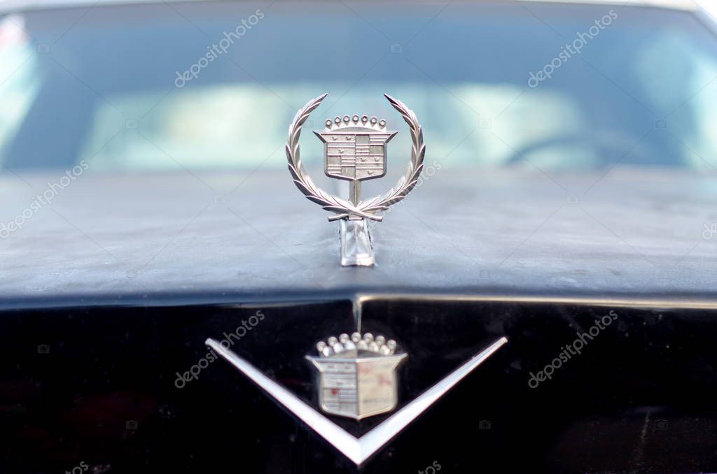 Kyiv, Ukraine - September 30, 2018: Cadillac logo.