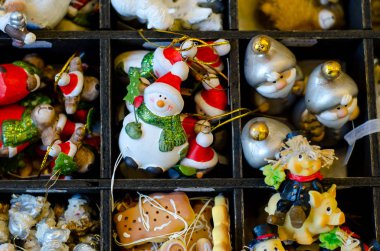 Noel oyuncak pazarında