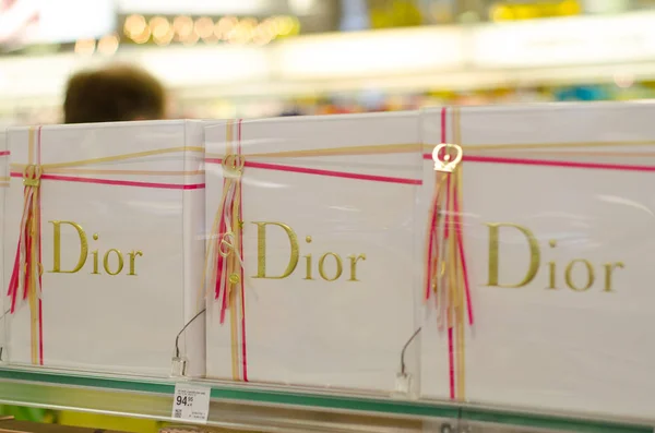 Soest Германия Января 2019 Dior Духи Продажу Магазине — стоковое фото