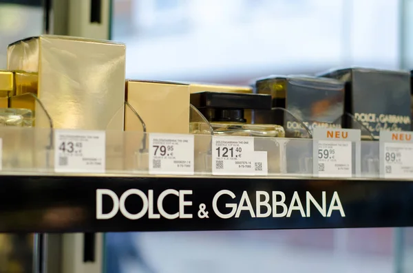 Soest Німеччина Січня 2019 Dolce Gabbana Духи Продаж Магазин — стокове фото