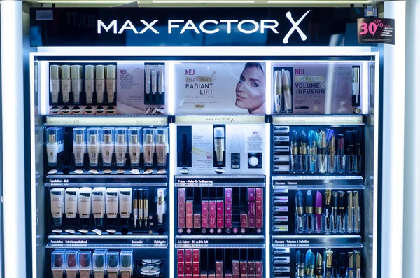 Soest Німеччина Січня 2019 Max Factor Косметичної Продажу Магазині — стокове фото