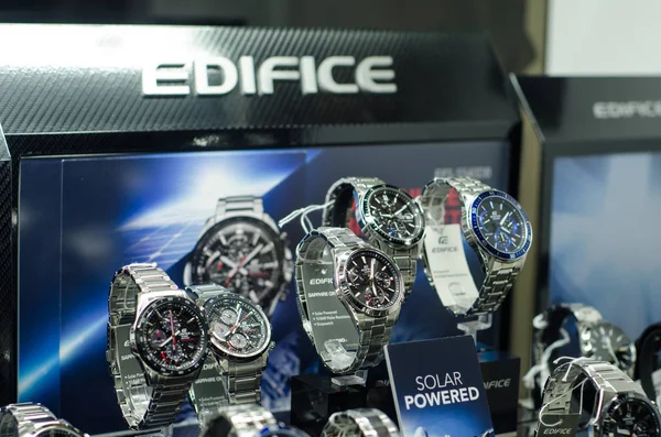 Soest Allemagne Janvier 2019 Casio Edifice Dans Vitrine — Photo