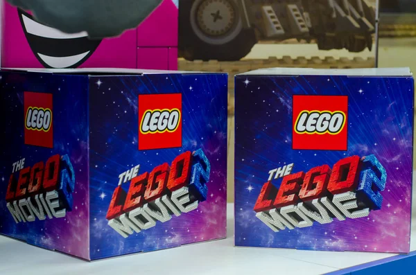 Kyiv Ukraine Januar 2019 Das Lego Movie Logo Auf Box — Stockfoto