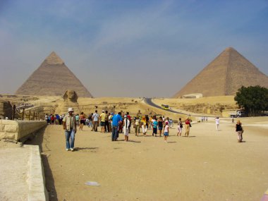 Giza, Mısır - 20 Ekim 2009:
