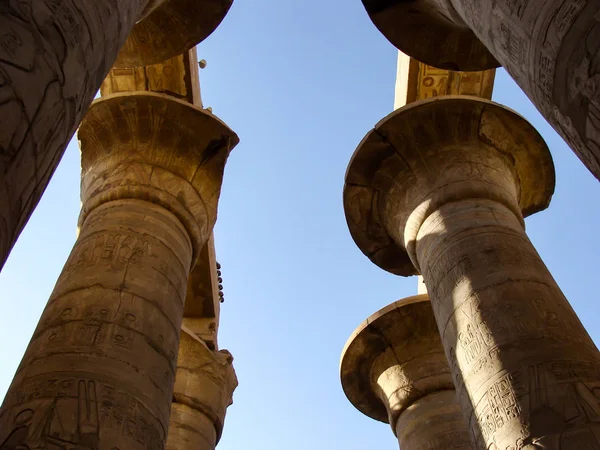 Świątynia Karnak Luksorze — Zdjęcie stockowe