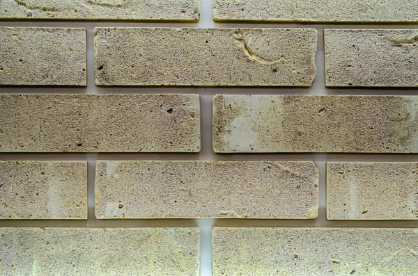 Μεγέθυνση της επικεράμωσης τοίχο από τούβλα — Φωτογραφία Αρχείου