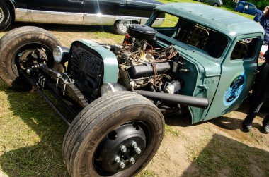 Rat-rod (Car Gümrük odessa) Eski Araba Land