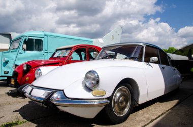 Kiev, Ukrayna - 11 Mayıs 2019: Citroen Ds