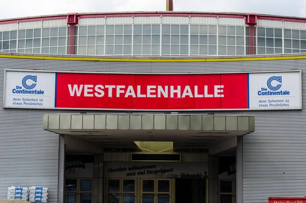 Dortmund, Alemanha - 2 de agosto de 2019: Westfalenhallen 1, Dortmund . — Fotografia de Stock