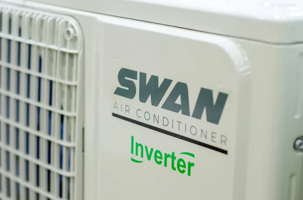 Kiev Ukraina Augusti 2020 Swan Air Conditioner Inverter — Stockfoto