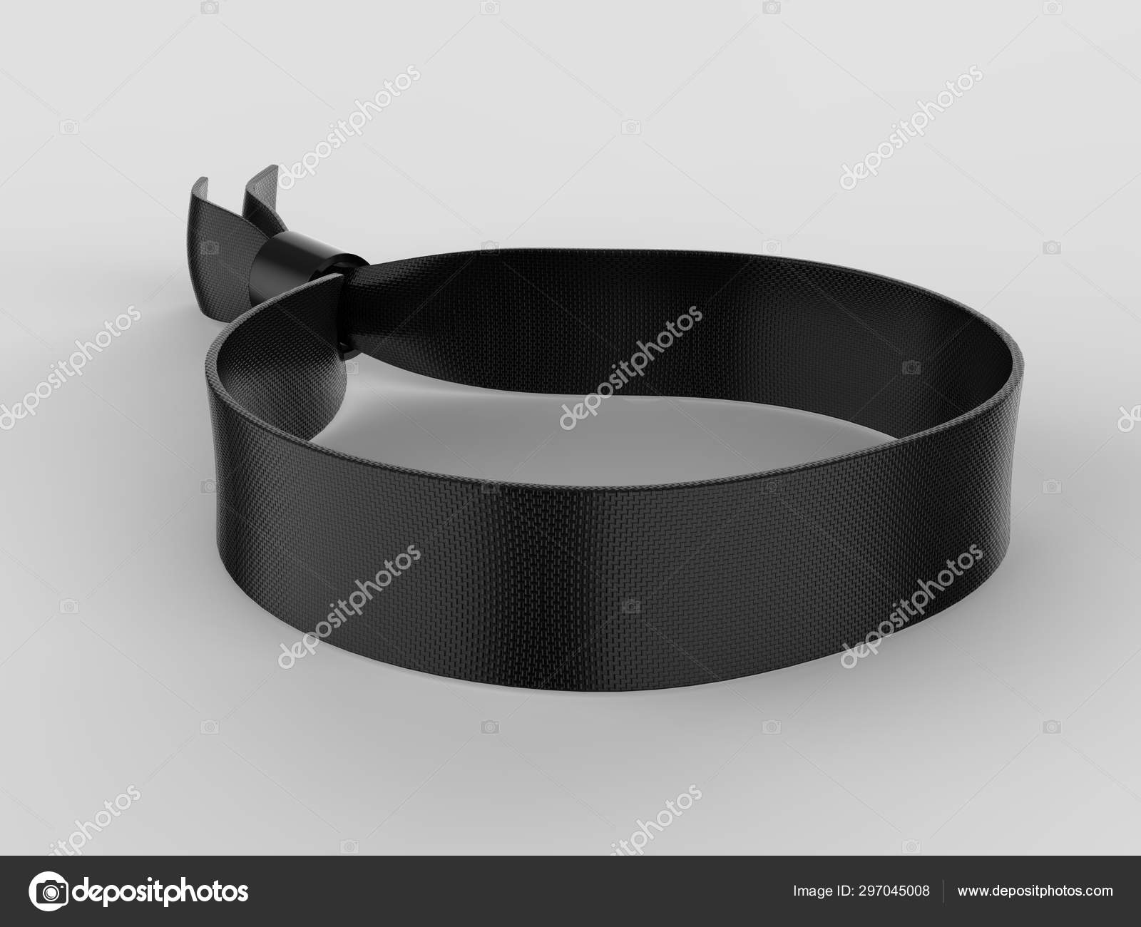 Download Blank Fabric Wristband Mock Design Render Illustration Royalty Free Photo Stock Image By C Godesign99 297045008