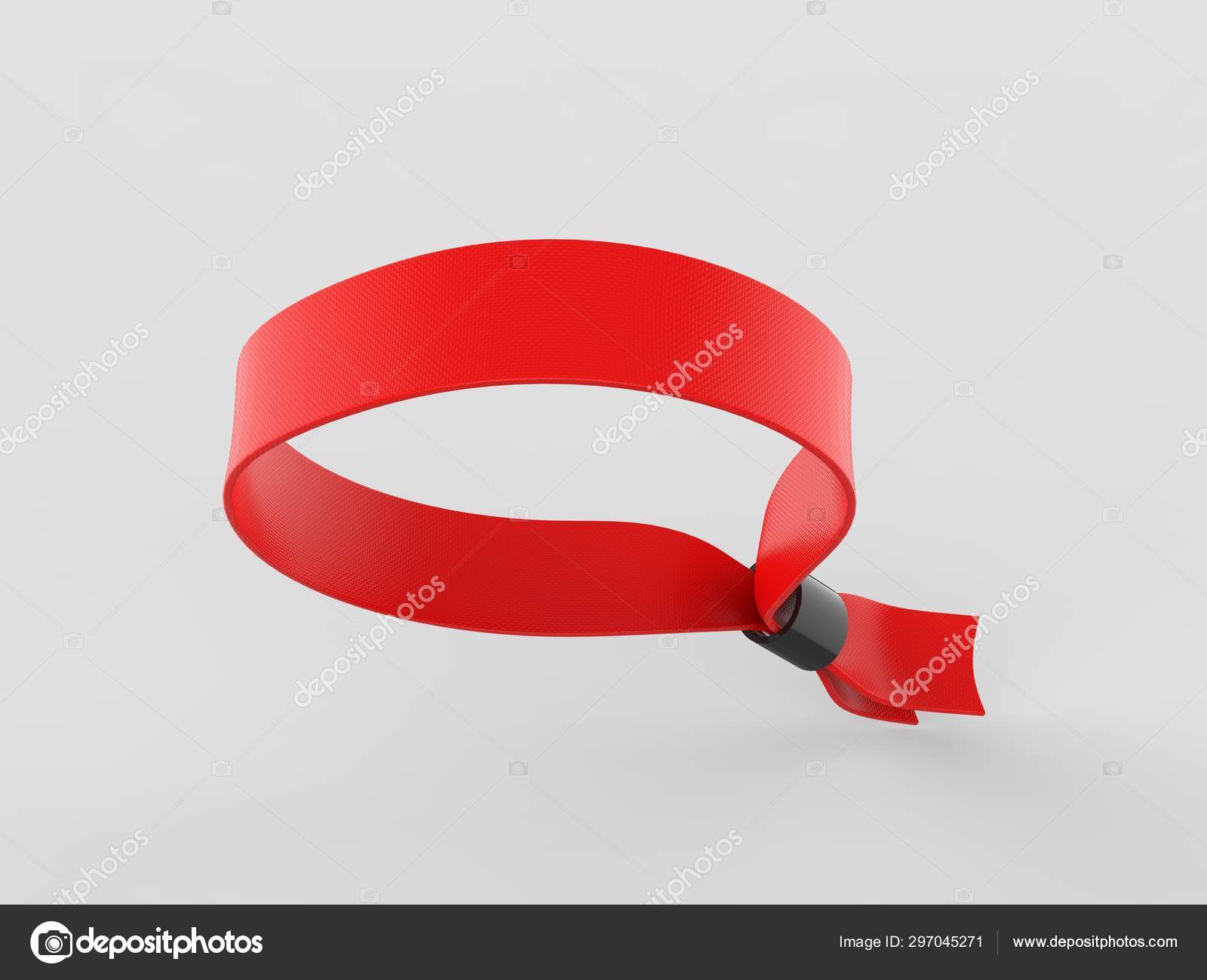 Download Blank Fabric Wristband Mock Design Render Illustration Stock Photo Image By C Godesign99 297045271