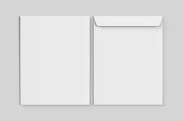 Download Blank White C4 Envelope Mock Up Blank Template 3d Render Illustration Stock Images Page Everypixel