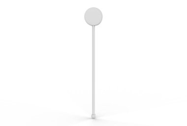 Markalaşma için promosyon kokteyli karıştırıcısı. 3d resimleme.