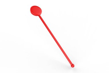 Markalaşma için promosyon kokteyli karıştırıcısı. 3d resimleme.