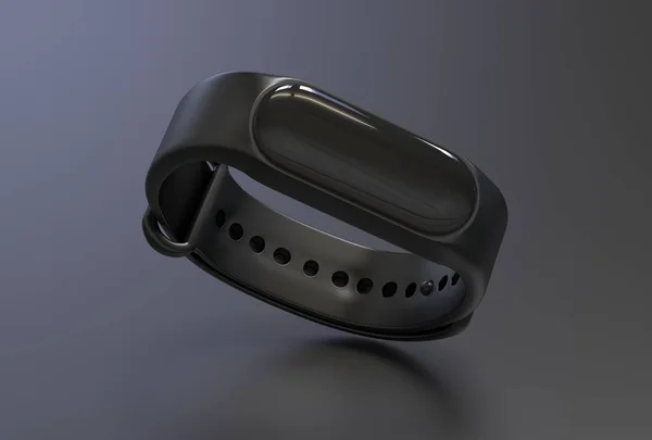 Fitness band for branding. 3d render illustration.