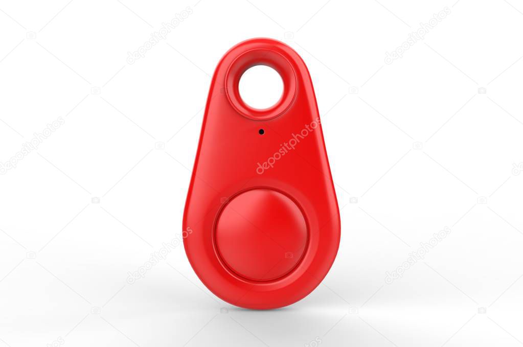 Anti-lost key finder device for branding 3d illustrator for branding.