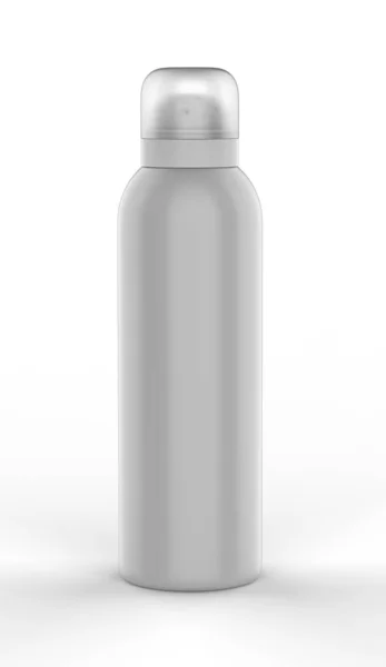 Blank Aluminum Deodorant Spray Can Branding Mock Render Illustration — Stock Photo, Image