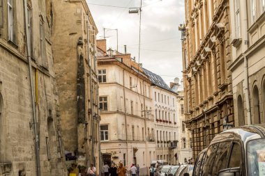 Eski Avrupa şehri, vintage mimarisi