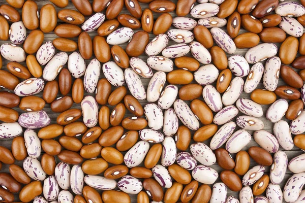 平面図 豆背景色インゲン豆のクローズ アップ — ストック写真