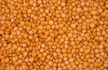 Arka plan ile bir sürü mercimek. 