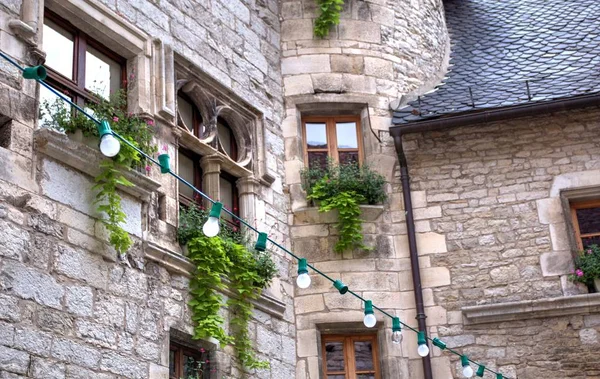 Mittelalterliche Stadt Rocamadour Frankreich — Stockfoto