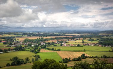 Yaz Fransa'da Fransız manzara