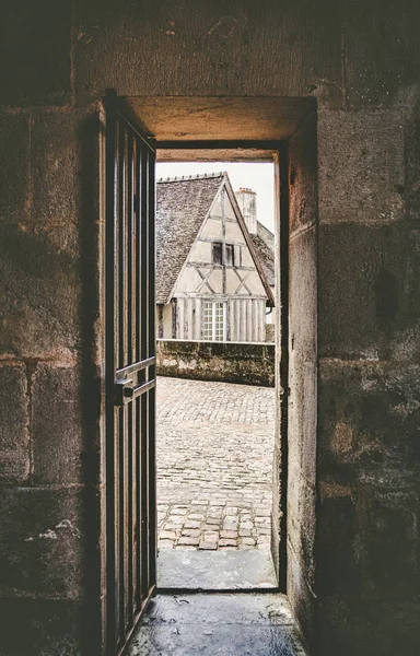 Ortaçağdan Kalma Şehir Fransa Rocamadour — Stok fotoğraf