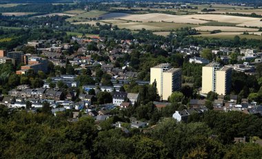 watchtower Vaals (Hollanda üç sınır noktasında Aken görünümünden)